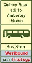 Wodson Park - Westbound Buses